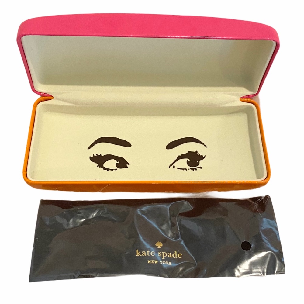 Kate Spade Hardshell Sunglasses Case & Lens Cloth